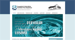 Desktop Screenshot of christuskirche-peine.de